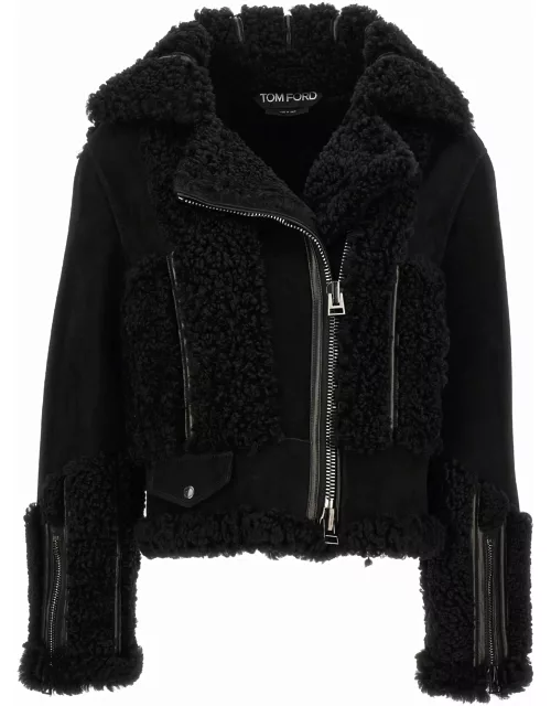 Tom Ford Suede Shearling Jacket