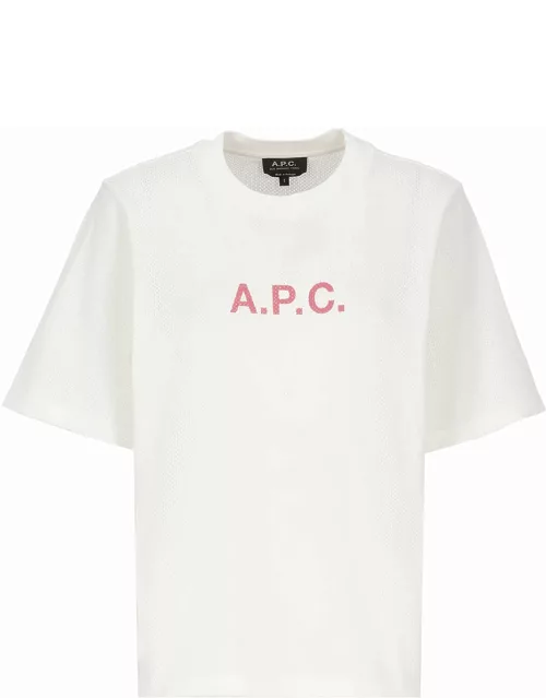 A.P.C. Logoed T-shirt