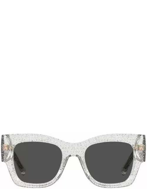 Chiara Ferragni Cf 7023/s Mxv/ir Glitter Slvr Sunglasse