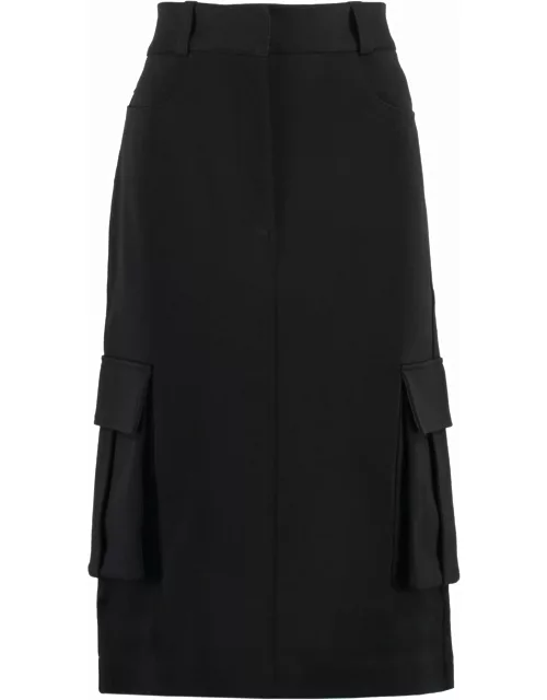 Givenchy Technical Fabric Skirt