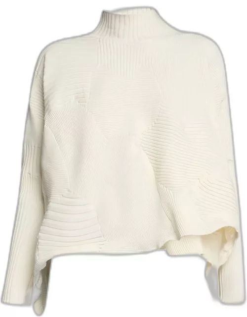 Kone Kone Asymmetric Knit Sweater