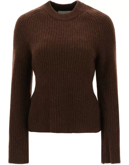 Loulou Studio kota Cashmere Sweater With Bell Sleeve
