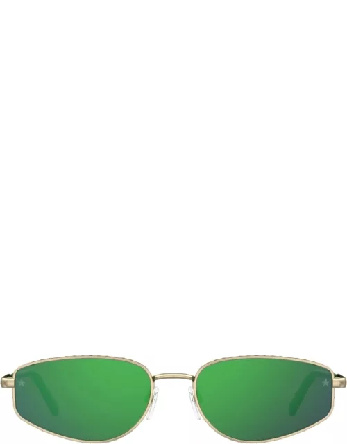 Chiara Ferragni Cf 7025/s Pef/z9 Gold Green Sunglasse