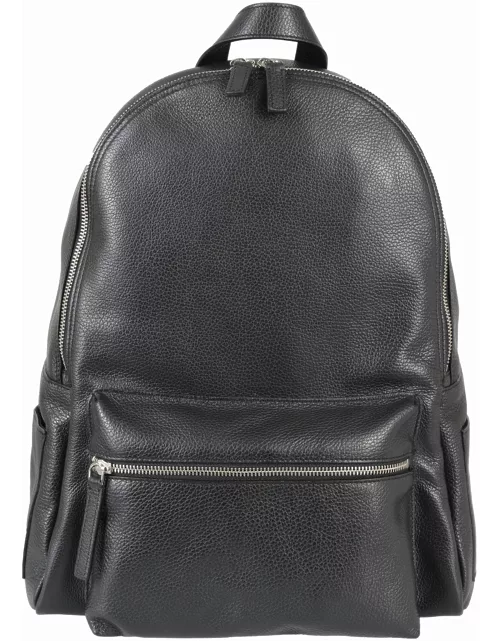 Orciani Leather Backpack
