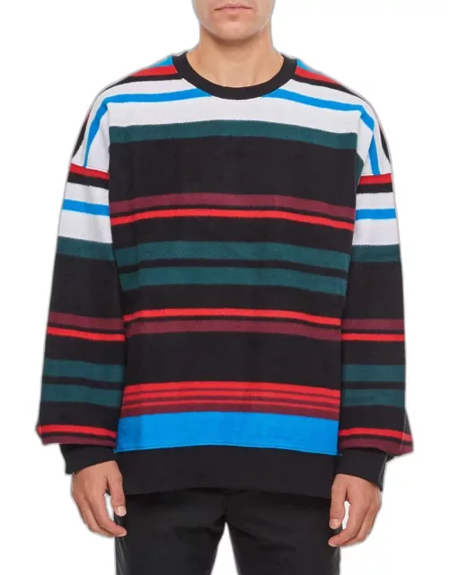 Missoni Cotton Crewneck Sweatshirt Multicolor