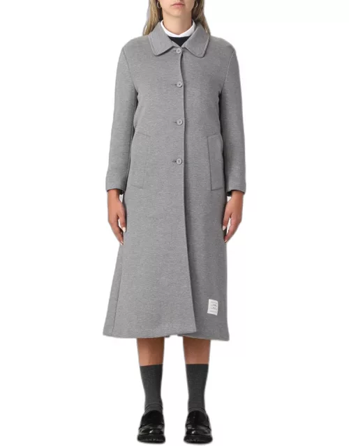 Coat THOM BROWNE Woman colour Grey