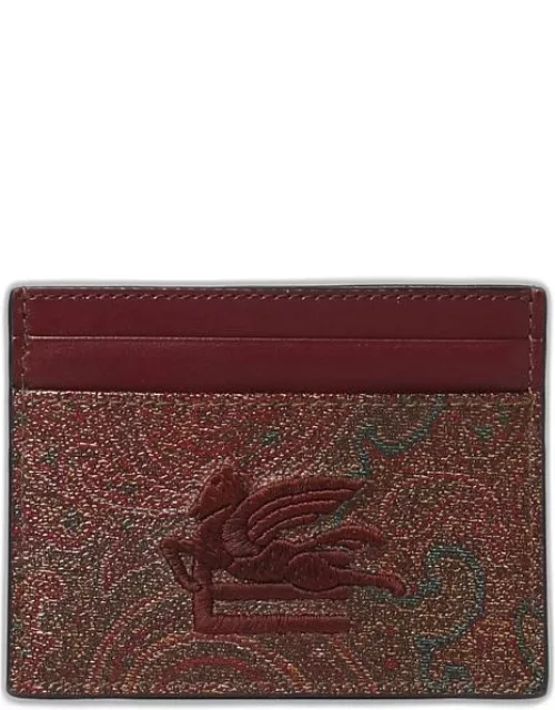 Wallet ETRO Men colour Red