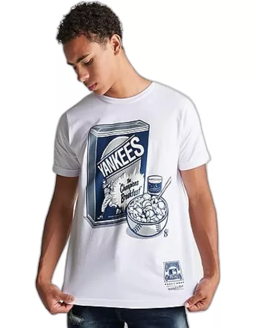 Men's Mitchell & Ness New York Yankees MLB Cereal Graphic T-Shirt