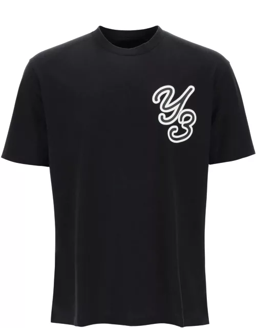 Y-3 Logo Print T-shirt