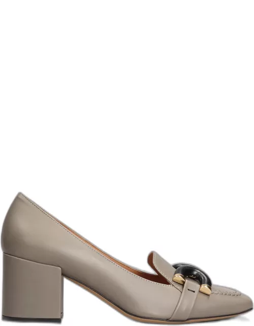Roberto Festa Haraby Pumps In Grey Leather