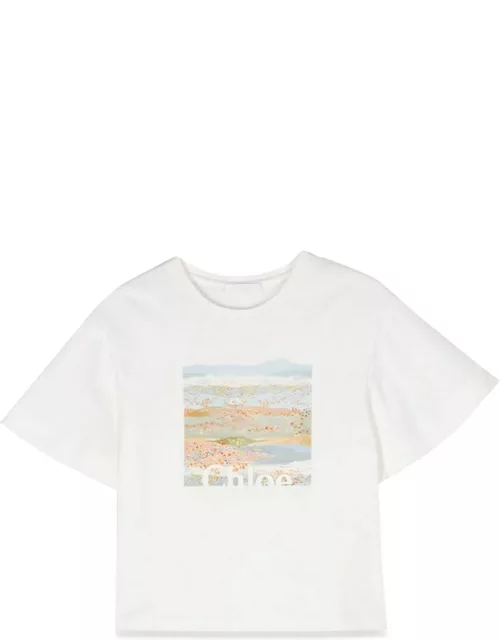 chloe' mc print t-shirt