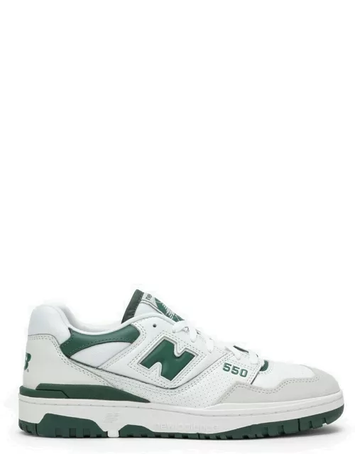 Low 550 white/green trainer