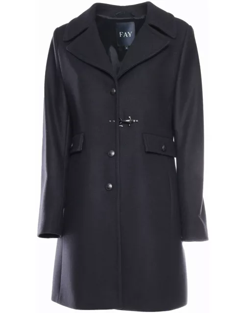 Fay Hook And Martingale Coat