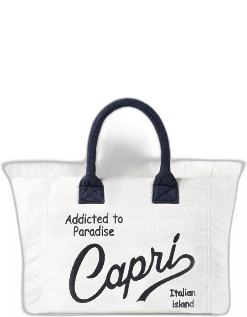 MC2 Saint Barth Vanity Terry Shoulder Bag With Capri Embroidery