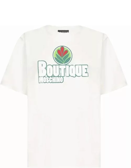 Boutique Moschino Boutique Cotton Logo T-shirt