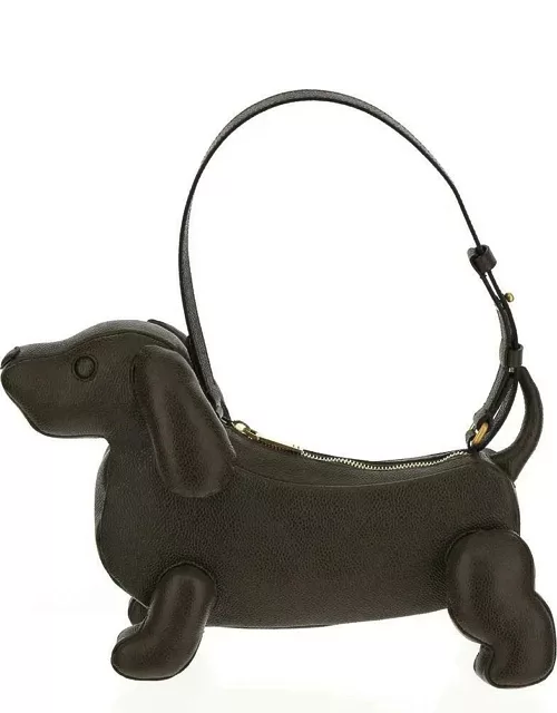 Thom Browne Hector Baguette Dog Bag
