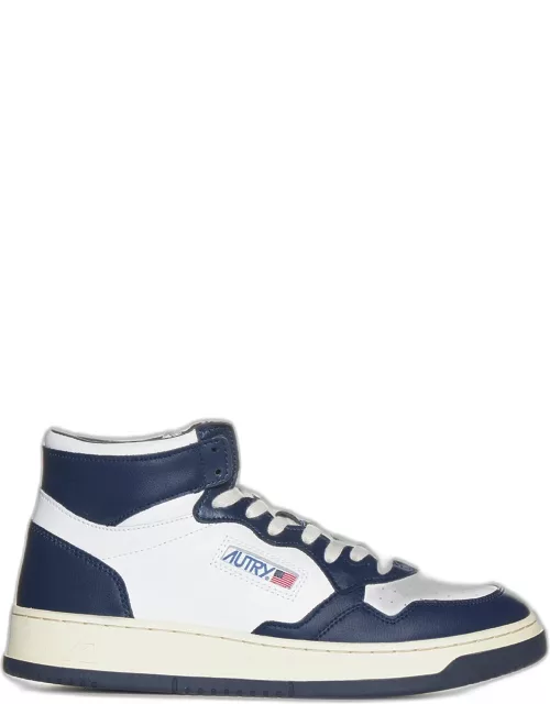 Autry Medalist Leather Mid-top Sneaker
