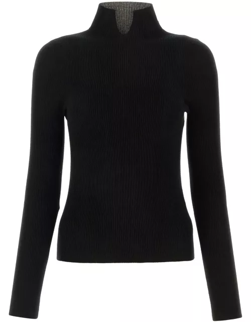 A.P.C. Black Silk Blend Sweater
