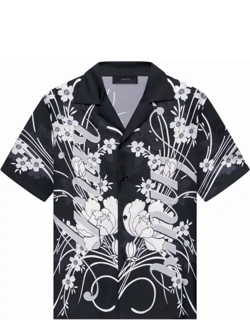 Floral bowling shirt