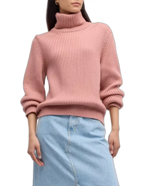 Leona Turtleneck Wool Sweater