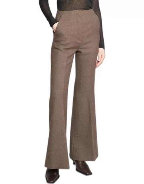 Carillo Flared Wool Trouser