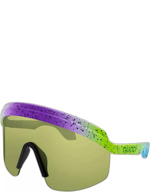 GG1477S Vivid Plastic Shield Sunglasse