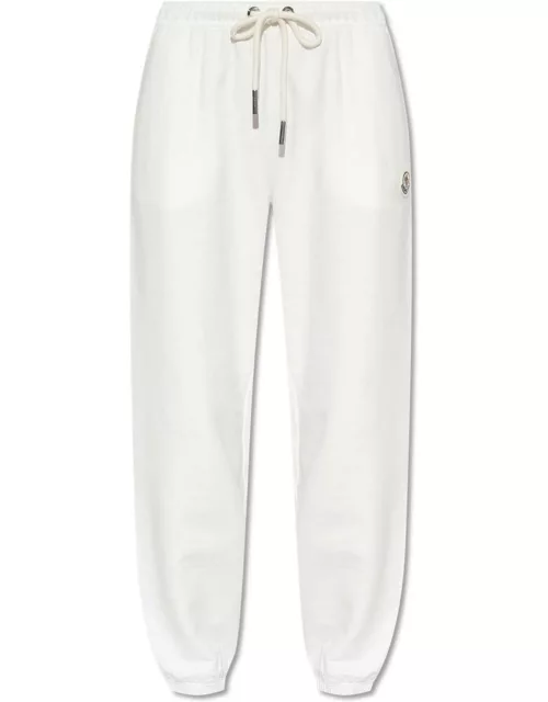 Moncler Sweatpants With Logo Patch
