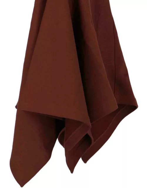 The Attico Asymmetrical Midi Skirt