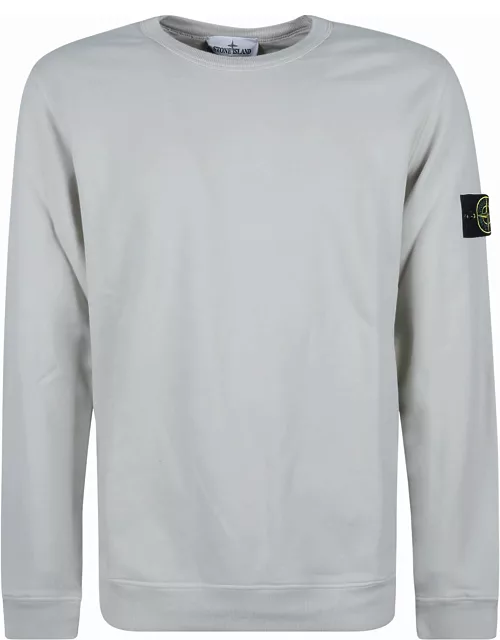 Stone Island Logo Sleeve Sweatshirt