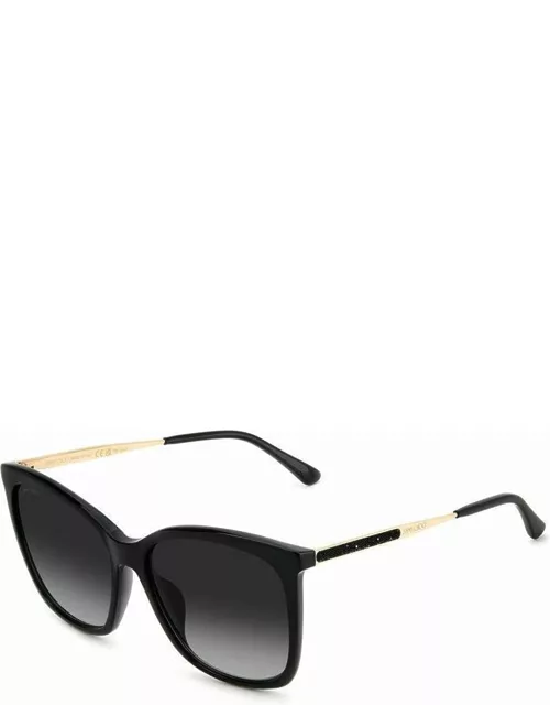 Jimmy Choo Eyewear Jc Nerea/g/s 807/9o Black Sunglasse