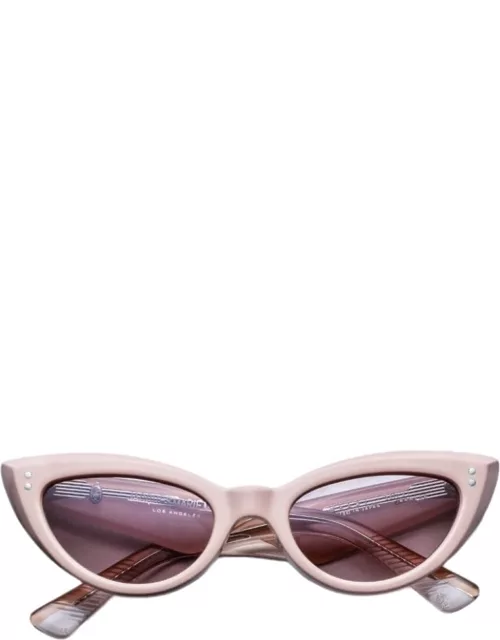 Jacques Marie Mage Heart - Nude Light Pink Sunglasse