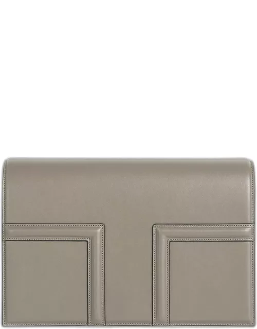 T-Flap Bag in Smooth Leather