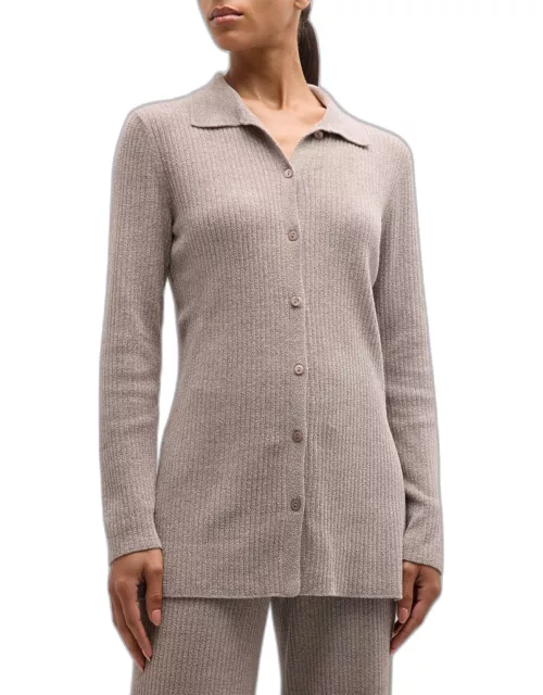 CozyChic Ultra Lite Ribbed Button-Down Cardigan