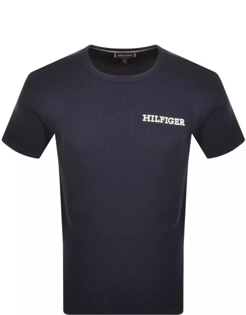 Tommy Hilfiger Logo T Shirt Navy