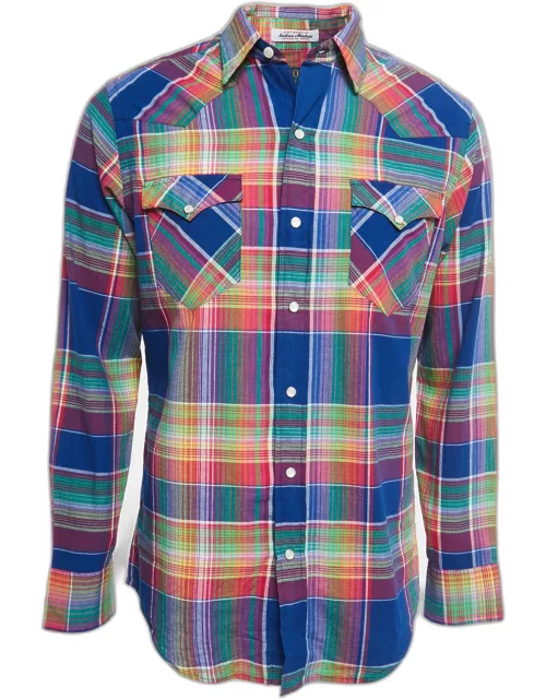 Polo Ralph Lauren Multicolor Checked Cotton Button Front Full Sleeve Shirt