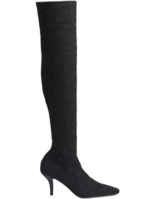 Demi Shimmer GG Over-The-Knee Boot
