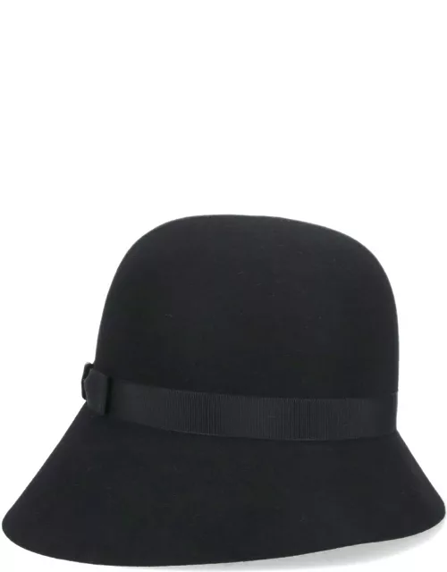 Borsalino "Velour Cloche" Hat