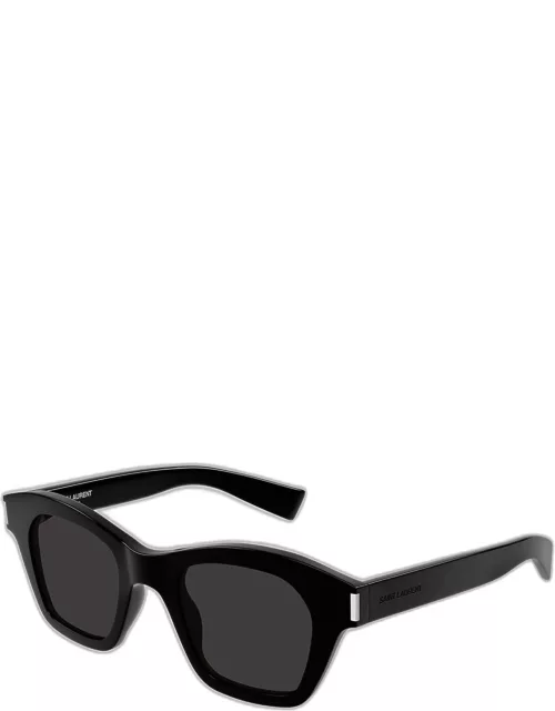 SL 592 Acetate Rectangle Sunglasse