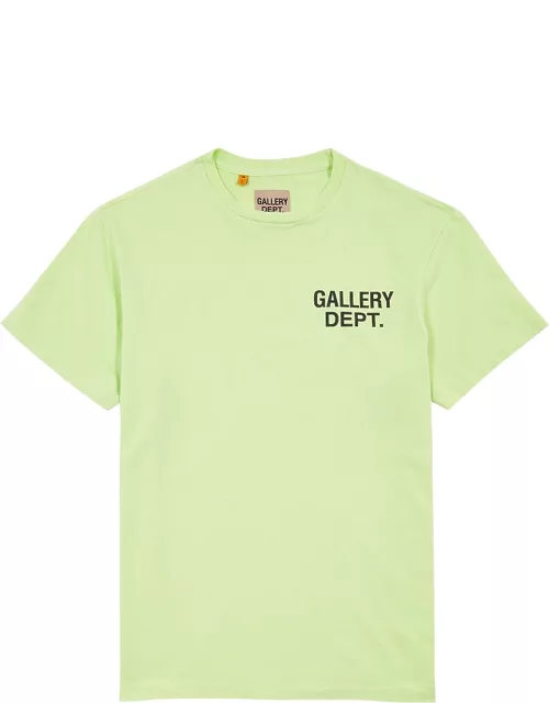 Gallery Dept. Logo-print Cotton T-shirt - Green
