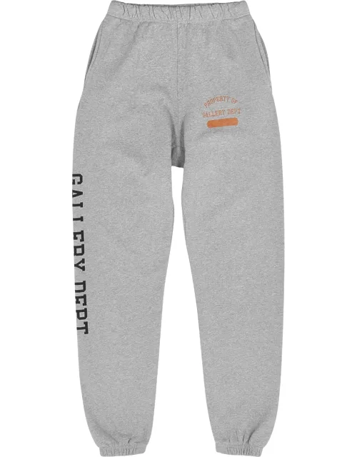Gallery Dept. Logo-print Cotton Sweatpants - Grey