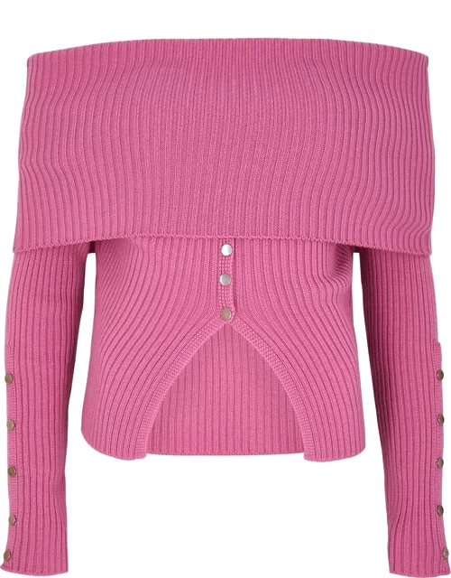 Marques' Almeida Ribbed Wool Jumper - Pink
