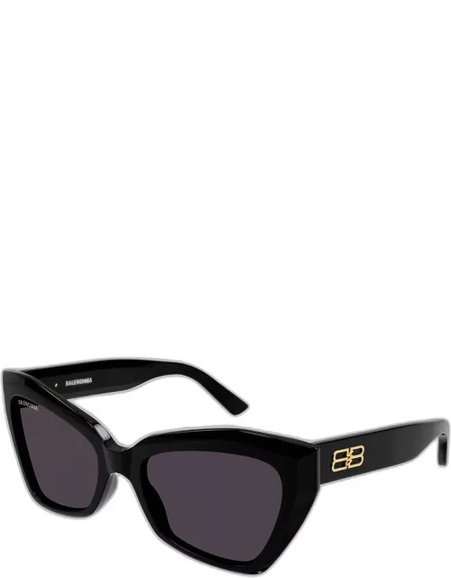 BB0271S Logo Acetate Butterfly Sunglasse