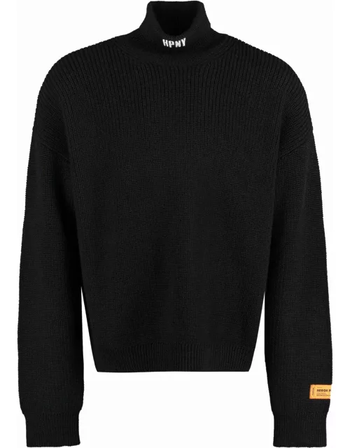 HERON PRESTON Wool Turtleneck Sweater