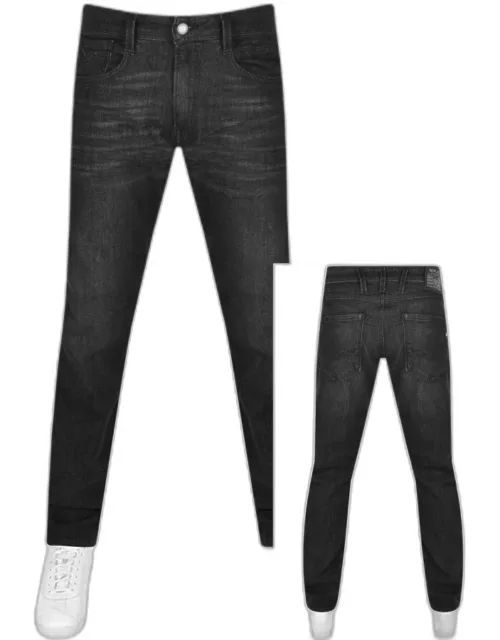 Replay Anbass Slim Fit Jeans Black