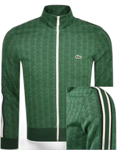 Lacoste Full Zip Sweatshirt Green