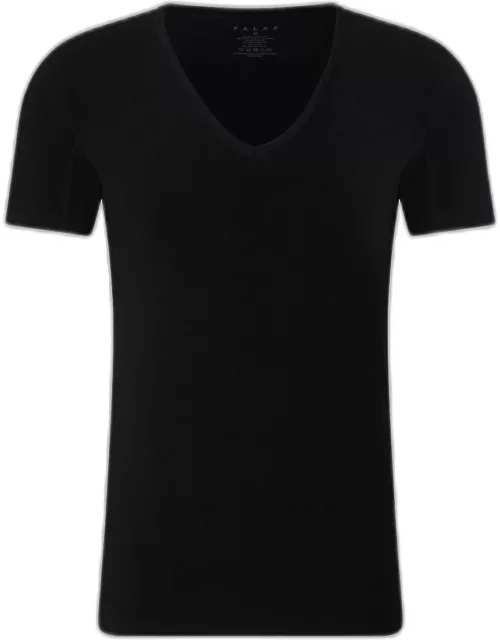 Men's Cotton-Stretch V-Neck T-Shirt