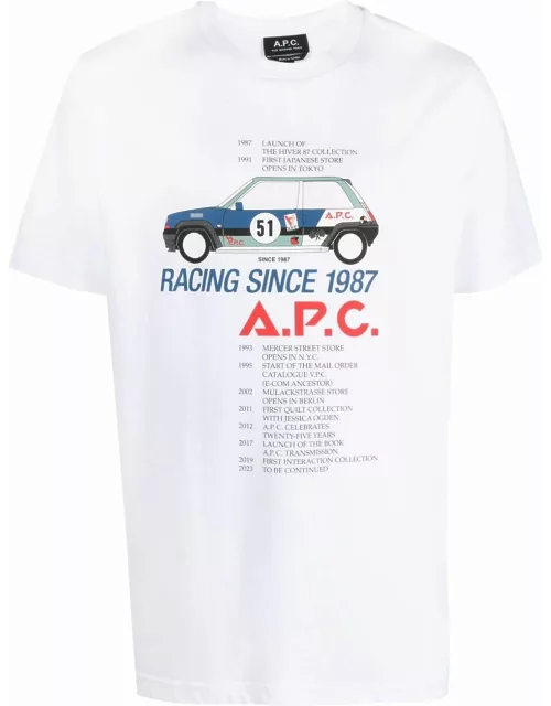A.P.C. Martin graphic-print T-shirt