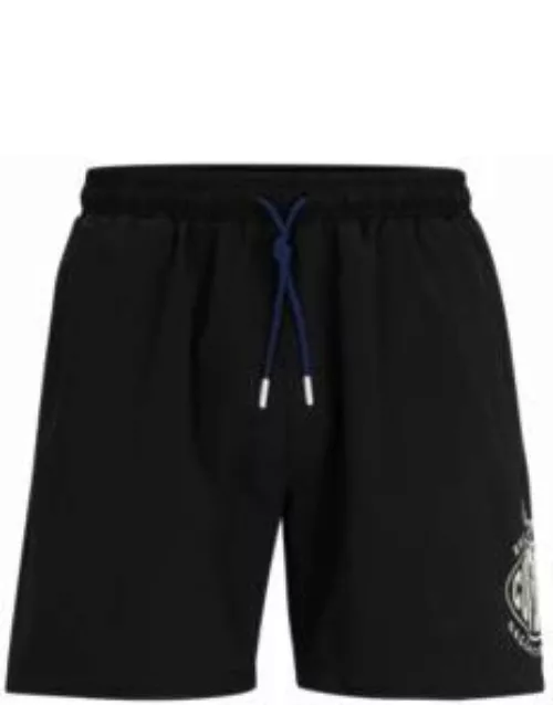 BOSS x NFL quick-dry swim shorts with collaborative branding- Cowboys Men's Swim Short