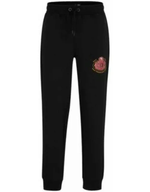 BOSS x NFL cotton-blend tracksuit bottoms with collaborative branding- 49ers Men's Jogging Pant