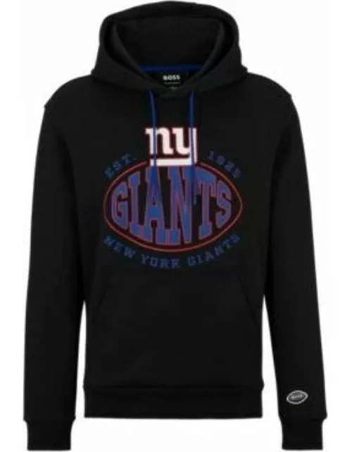 BOSS x NFL cotton-blend hoodie with collaborative branding- Giants Men's Tracksuit